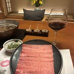 北新地しゃぶしゃぶすき焼き きらく - 