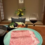 北新地しゃぶしゃぶすき焼き きらく - 