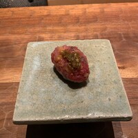 初音鮨 - マグロ叩き