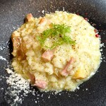 クッチーナ ラトリエ - ベーコンとジャガイモのリゾット