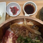 こめらく たっぷり野菜とお茶漬けと。 - 