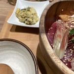 こめらく たっぷり野菜とお茶漬けと。 - 