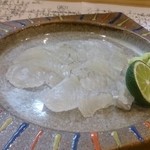 食らんど もっちゃん - カレイ昆布締め