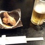 Ajidouraku Rumoi - 生ビールとお通し