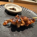 板前焼とり 成海 - 60日雄皮、山椒、1時間。宮崎。