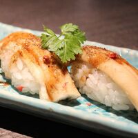 煮穴子の握り寿司