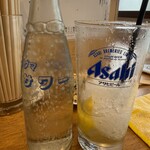 もつ焼 かど - レモンサワー