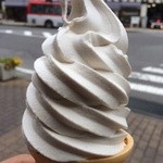 竹風堂 - 栗あんソフトクリーム