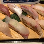 天草HERO鮨 牛深丸 - 牛深の８貫盛り