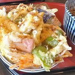 結 - 料理写真:オリジナル天丼１杯目