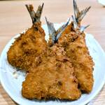 丸富食堂 - アジフライ（1枚）￥352✕4