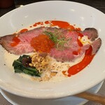 MENSHO - 【期間限定】和牛といくらの冷たいアーモンド担々麺1,200円
