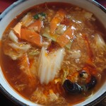中華料理　応竜 - 酸辣湯麺