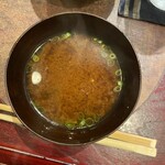 寿司処 鶴と亀 - 赤出し