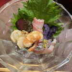 寿司処 鶴と亀 - 刺身盛り