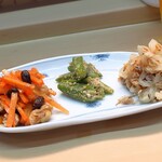 家庭料理 小川 - 家庭料理３種盛り