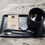 軽井沢焙煎所 - 軽井沢ブレンド　　こんな感じで提供されます