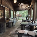 離山房 - テラス　貸し切っちゃいました（笑）