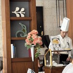 ハイアットリージェンシー - オムレツは注文すると作って運んでくれました。