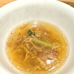 らぁ麺や 嶋 - 最後の〆はスープ割りで(*^◯^*)