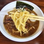 麺屋台 かじまや - 麺リフト