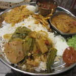 あいがけ定食