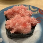 回転寿し トリトン - 「まぐろたたき（ねぎなし）」