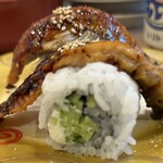 回転寿し トリトン - まさかのクリチーと鰻の組み合わせΣo(*'o'*)o ｵｵｫｫｫｫ!