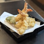 手打白門うどん 家康 - 天ぷら