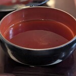 手打白門うどん 家康 - ツユ