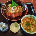 手延べうどん　むぎの里 - 料理写真:まぐろ漬け丼　1270円