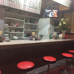 栄軒 - カウンターは8席だったかな？