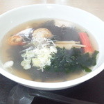 奥薬研修景公園 レストハウス - いかすみラーメン