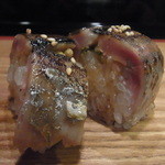 丸萬寿司 - 2014.9)焼きサバ