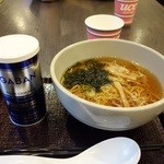 ドーミーイン - 麺も結構しこしこしていて、スープには胡椒が合う