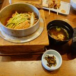 釜めし菜時記 さき亭 - 季節の釜めし：穴子ときゅうり