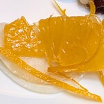 メロディア - 蕪と甘夏のカルパッチョ