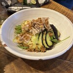 鮨げん家 - 水茄子豚しゃぶ