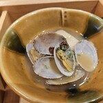 美酒王国秋田 サケナビ - アサリとエリンギのバター焼き