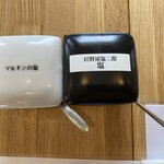 たちばなのバーグステーキ 本店と工房 - ②③の塩です❗️