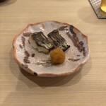 すし処 睦月 - カマスの炭焼き