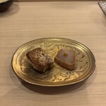 すし処 睦月 - 鮪の炙り、鰆燻製