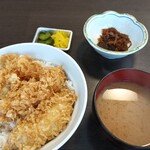 さかなや食堂 - エビイカ天丼