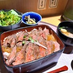 ビフテキ重・肉飯 ロマン亭 - 