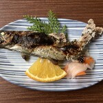魚末あまごセンター - 塩焼き