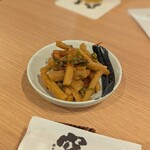 京町家 鴨しゃぶ 空 - ごぼうの味噌漬け