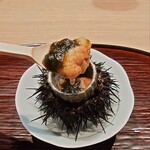 筒井 清寂 - キタムラサキウニと海苔