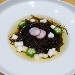 焚久味 - 下北産草モズクの酢のもの