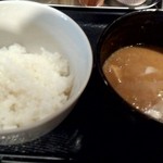 麺屋 中川會 - 中川會　カレ変ライス