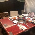 叙々苑 - 飲み物付き　2人ともウーロン茶